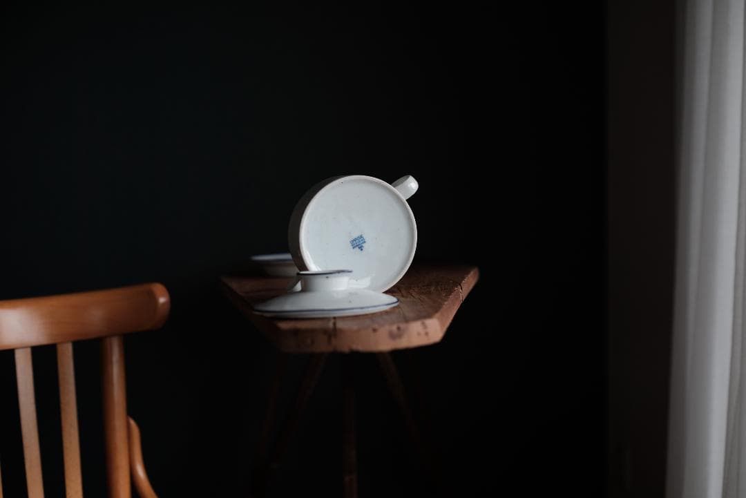 デンマーク製ヴィンテージ陶器食器セット 70年代プレート