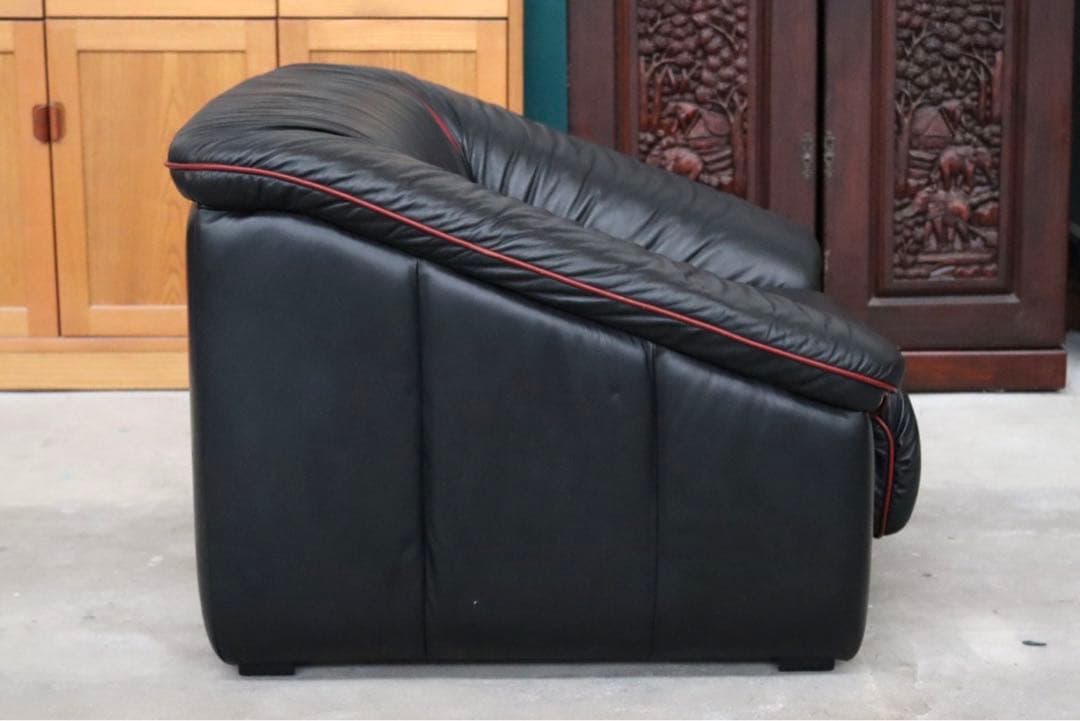 GMIS207B○イタリアモダン 1人掛けソファ シングルソファ アームソファ