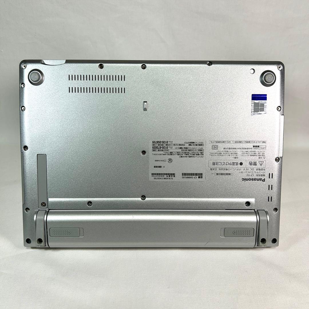 美品 Panasonic Let's note SV9 LTE バッテリー超良好