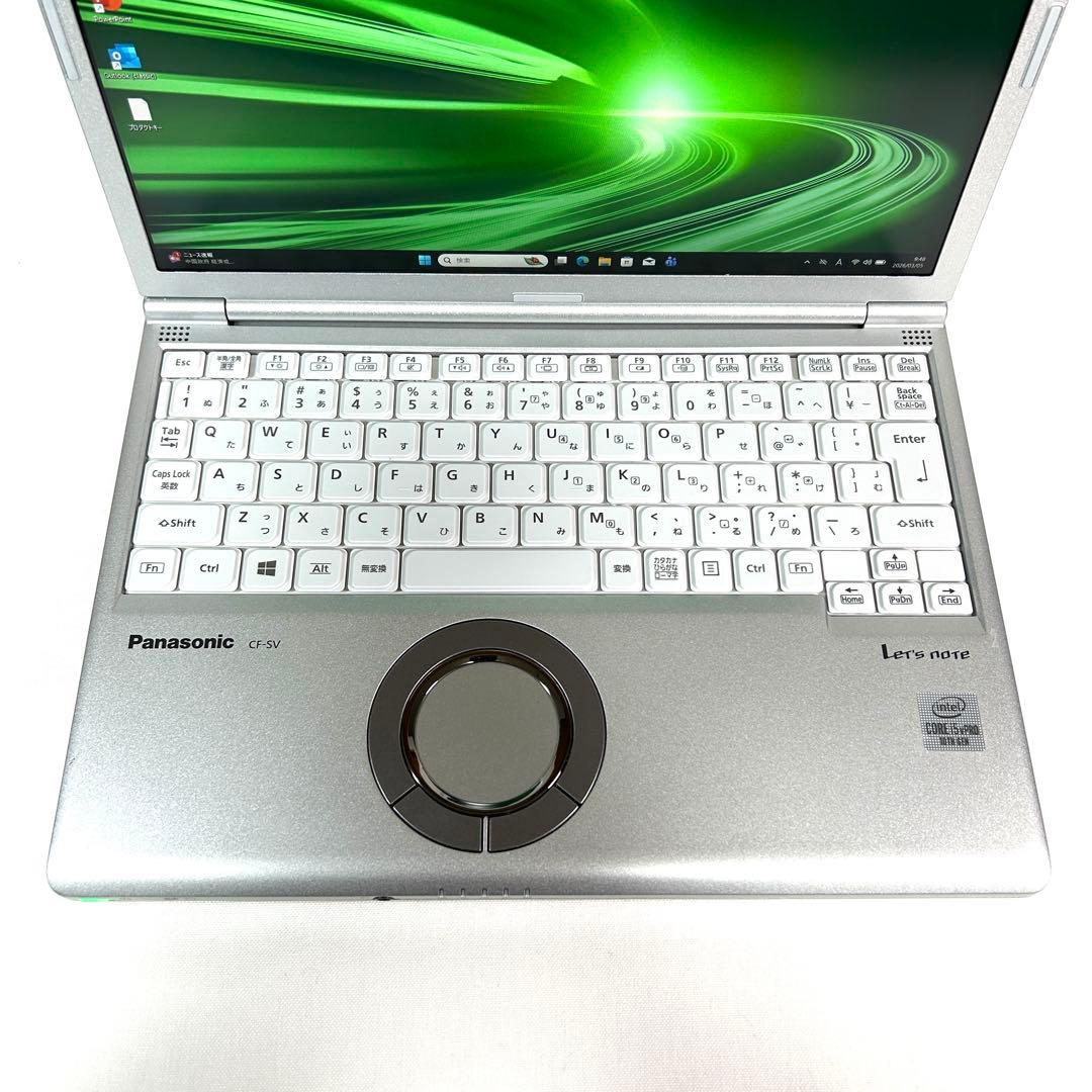 美品 Panasonic Let's note SV9 LTE バッテリー超良好