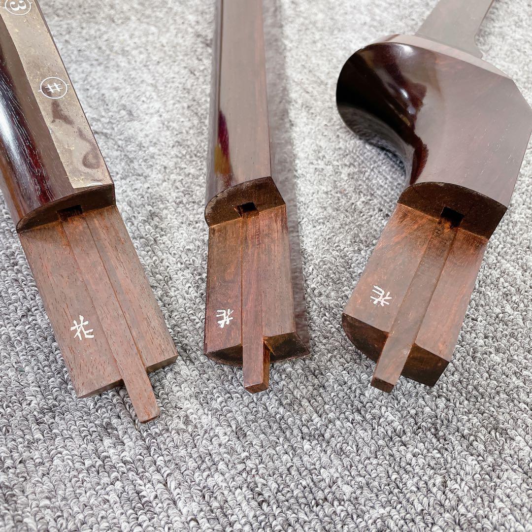 津軽三味線 太棹 紅木 丸打胴 一本溝 和楽器 三味線 東さわり