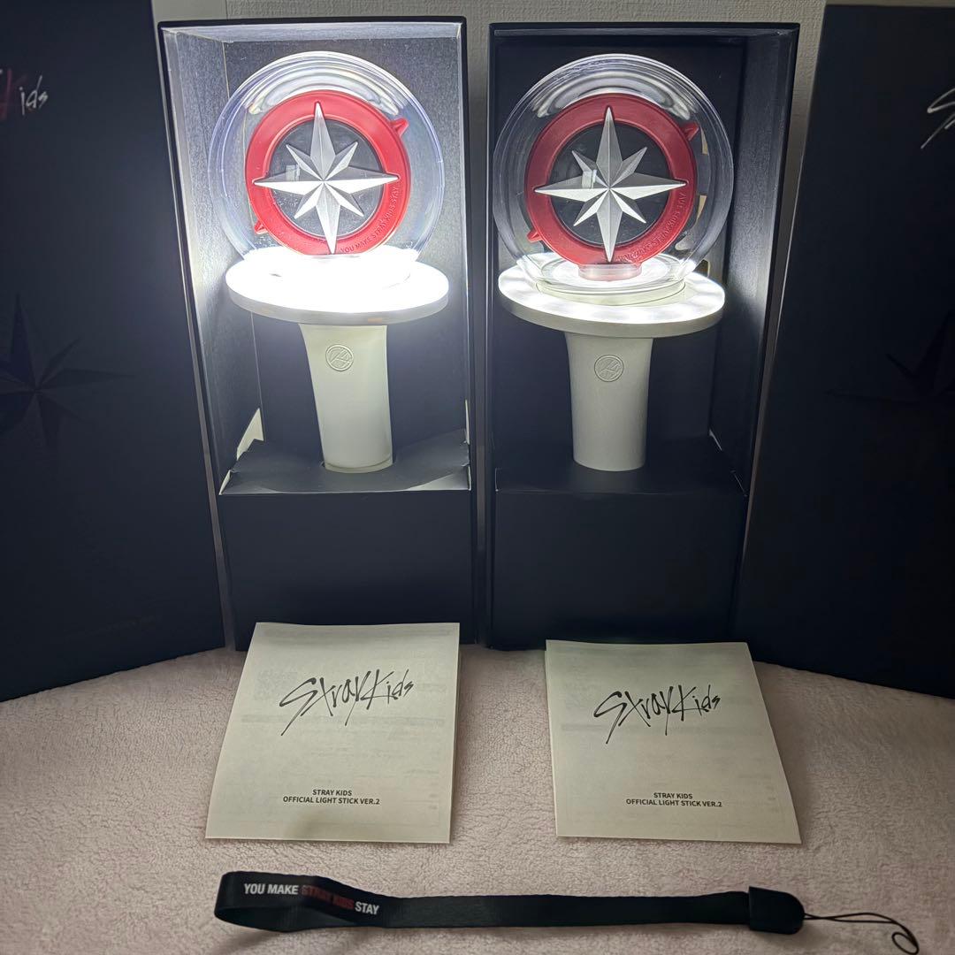 Stray Kids ペンライト ver.2 スキズ✴︎2本セット
