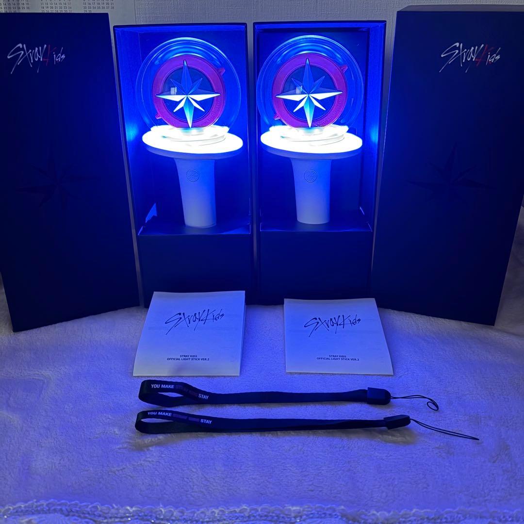 Stray Kids ペンライト ver.2 スキズ✴︎2本セット