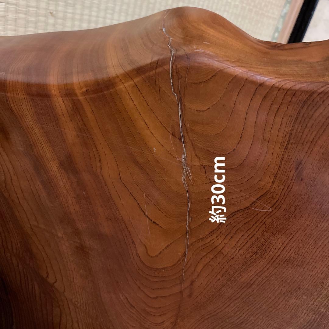 天然木一枚板　座卓②