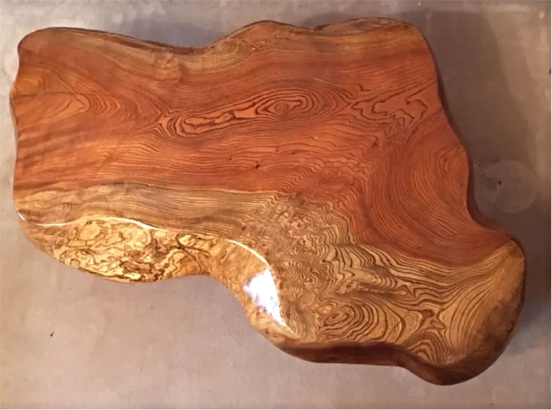 天然木一枚板　座卓②