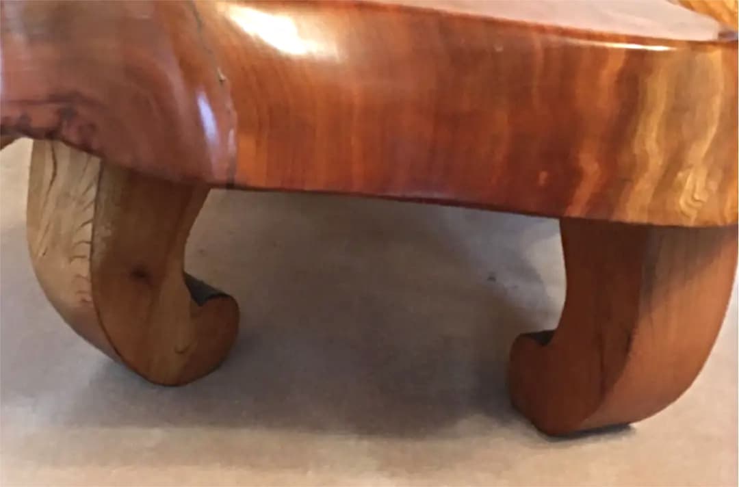 天然木一枚板　座卓②