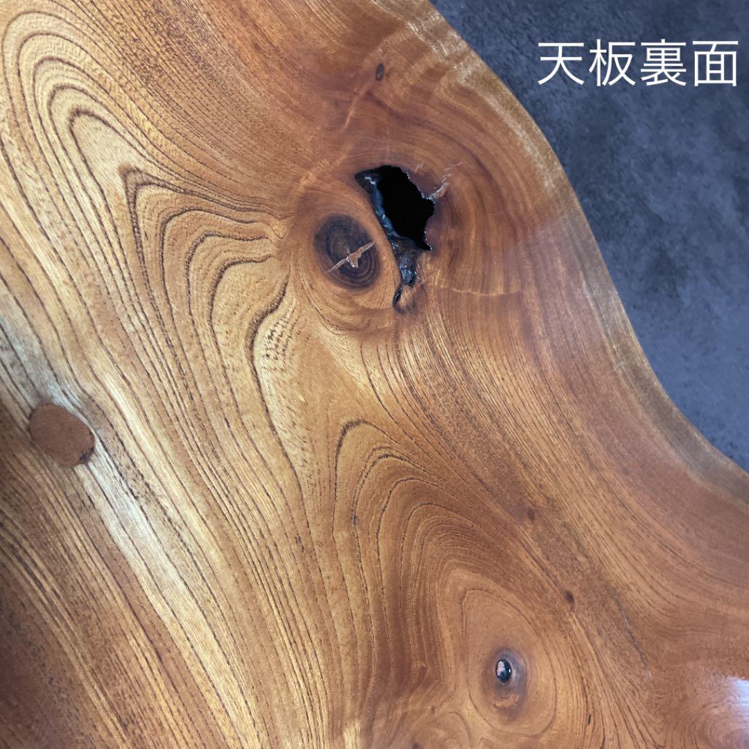 天然木一枚板　座卓②