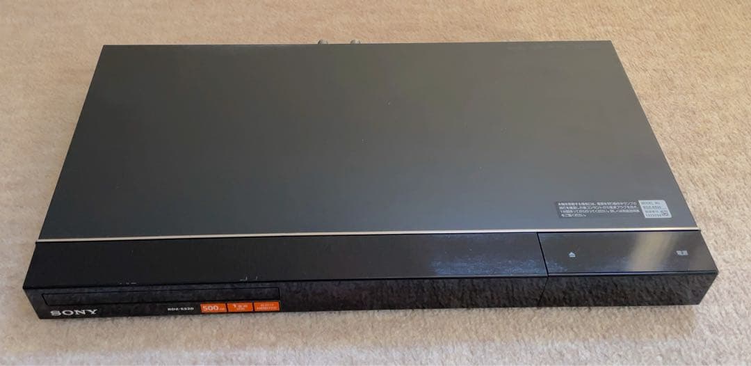 SONY BDZ-E520 Blu-rayレコーダー 500GB