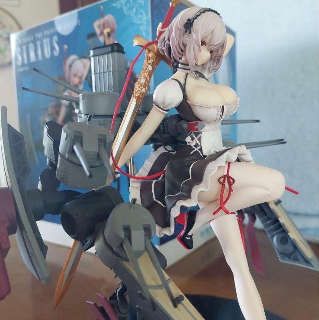 アズールレーン ダイドー級軽巡洋艦「シリアス」 箱あり1/8スケール 塗装済み