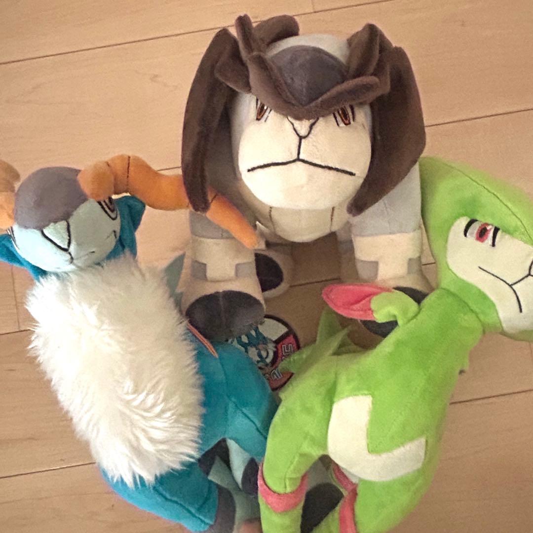 美品 ポケモンセンター限定 テラキオン コバルオン ビリジオン 特大 ぬいぐるみ