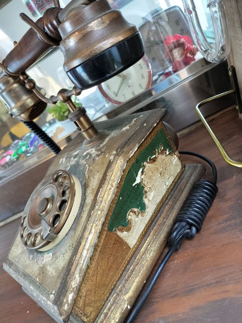TELART VIREGGIO★アンティーク電話機　西洋クラシック
