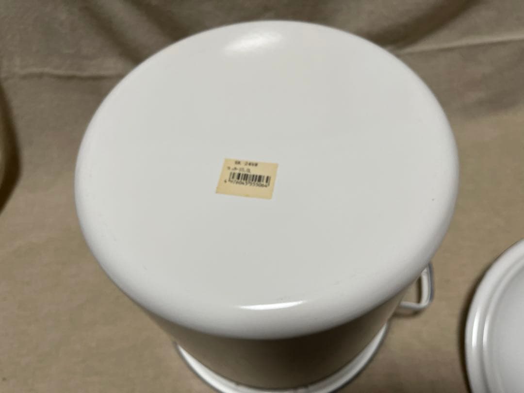 ホーロー缶 ホーローブレッド缶 ブレッド缶 大小セット ブルー