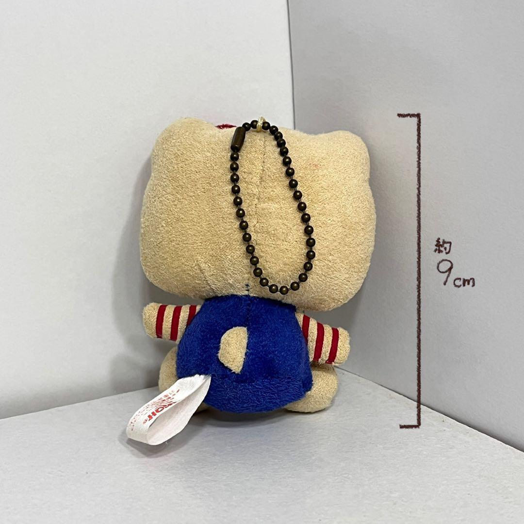 2007年 セピア ハローキティ ぬいぐるみ マスコット 平成レトロ