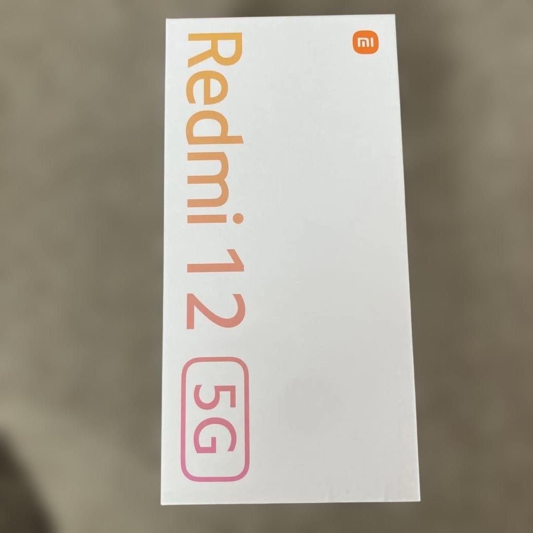 スマートフォン本体 Redmi 12 5G Moonlight White 4GB/128GB