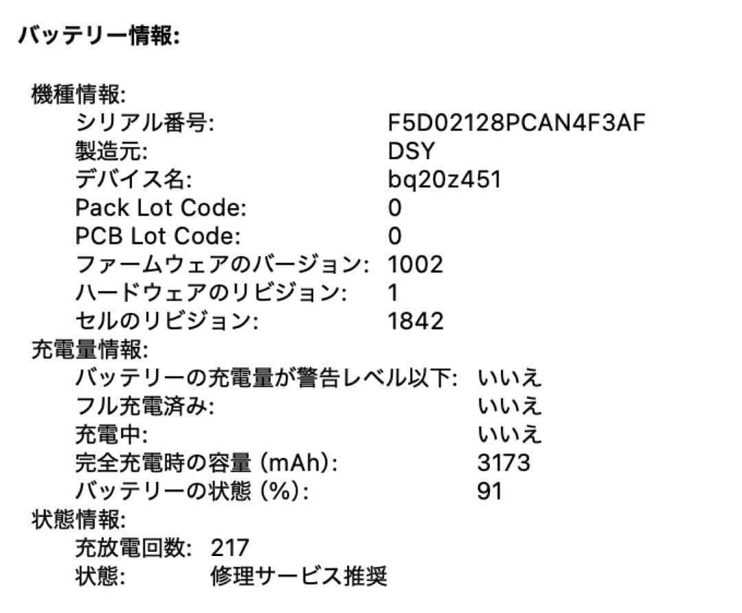 MacBook本体 MacBook Air (Retina, 13-inch, 2020)