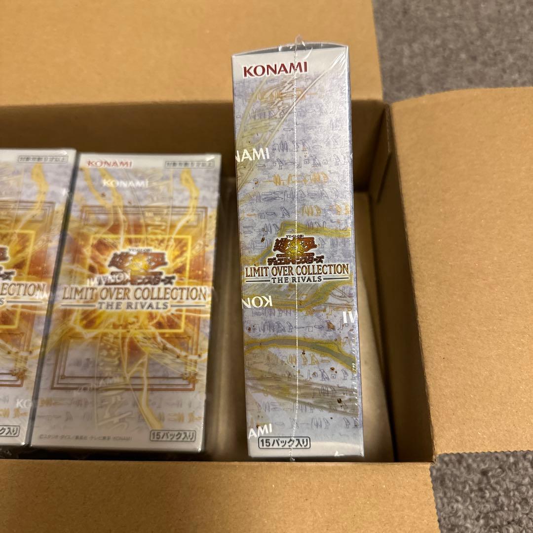 遊戯王 LIMIT OVER COLLECTION THE RIVALS3box