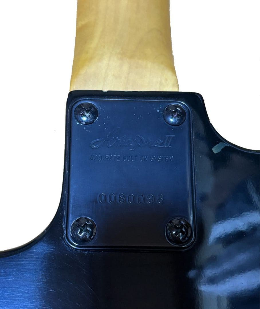 AriaPro II Diamond シリーズ　ブラックエレキギター