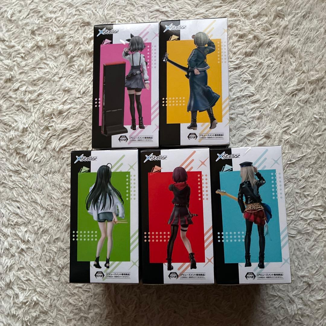 XStellar ガールズバンドクライフィギュア 5体セット