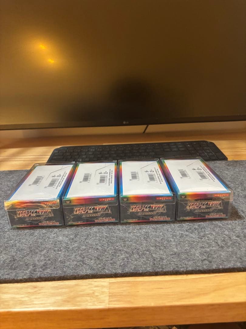 ポケカ　VMAXクライマックス　未開封BOX シュリンク付　4BOX