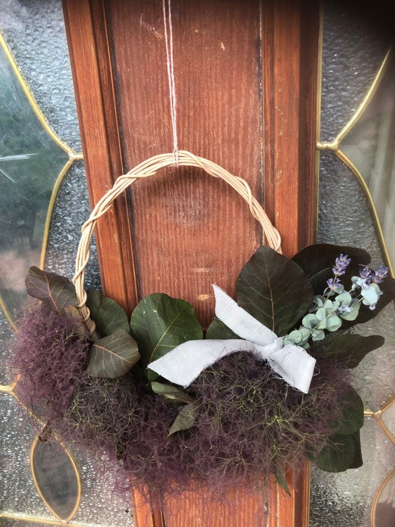 スモークツリー　ユーカリ　リース