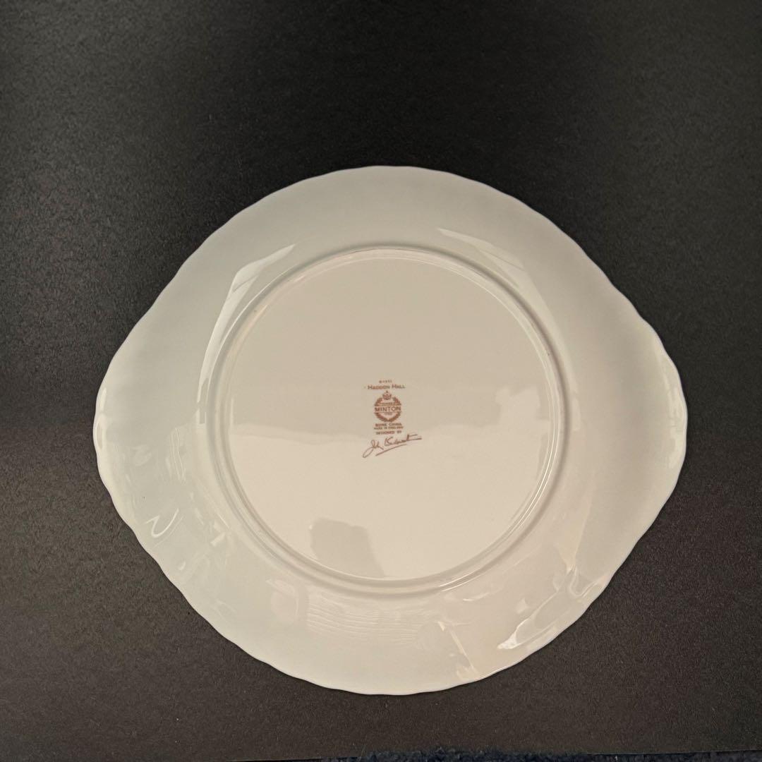 英国製 廃盤　ミントン ハドンホール オーバルプレート 27cm 4枚セット