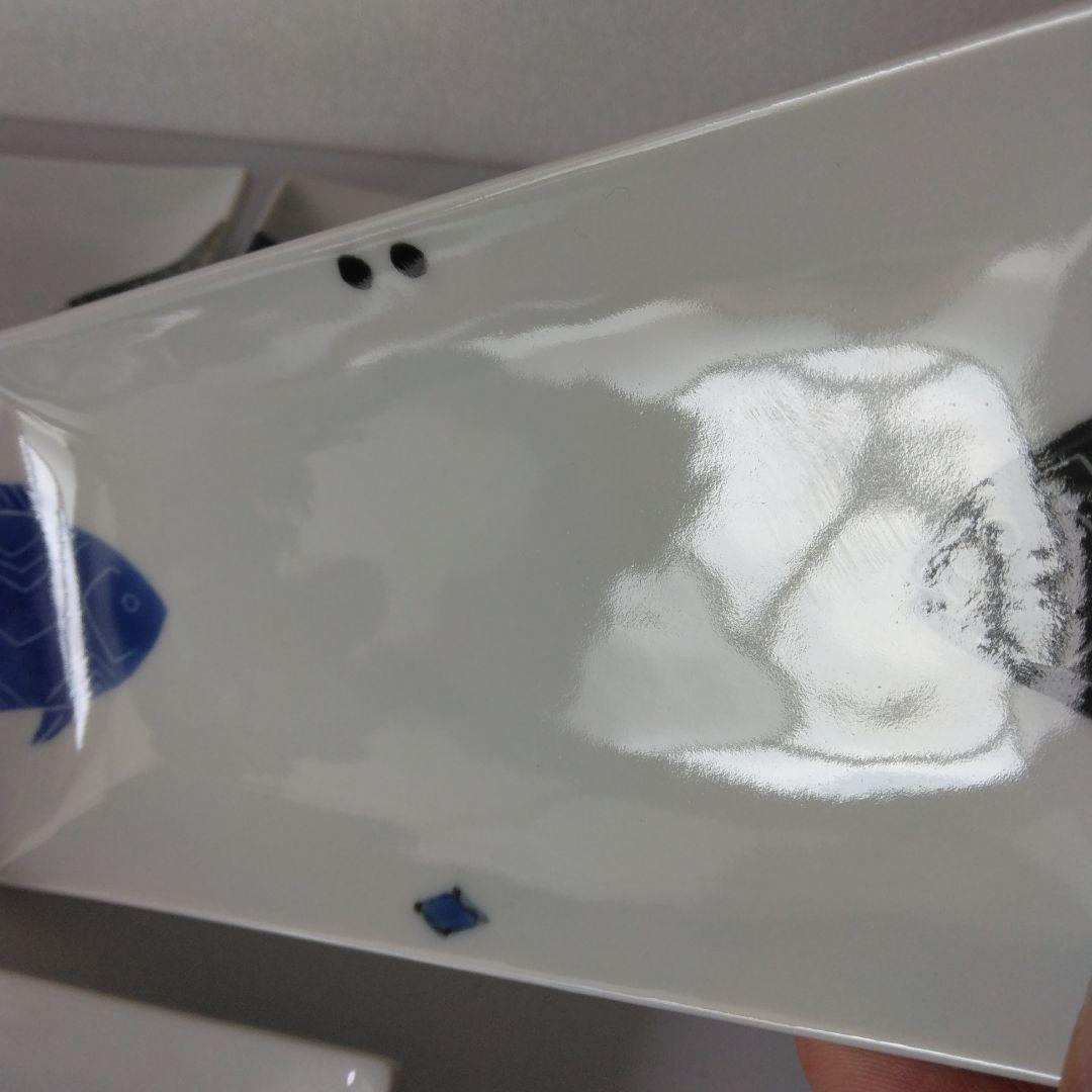 C816　有田焼　伝平窯　長方皿　5枚