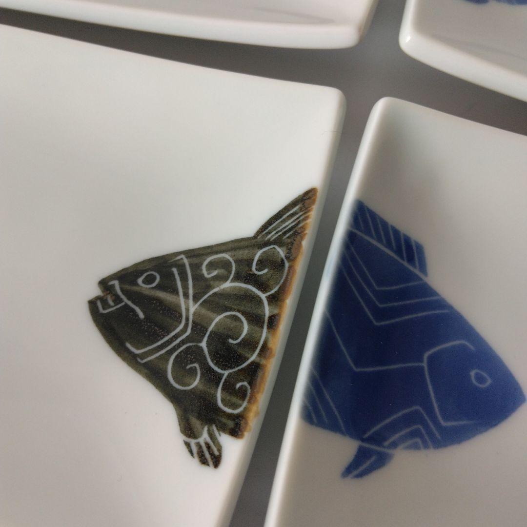 C816　有田焼　伝平窯　長方皿　5枚