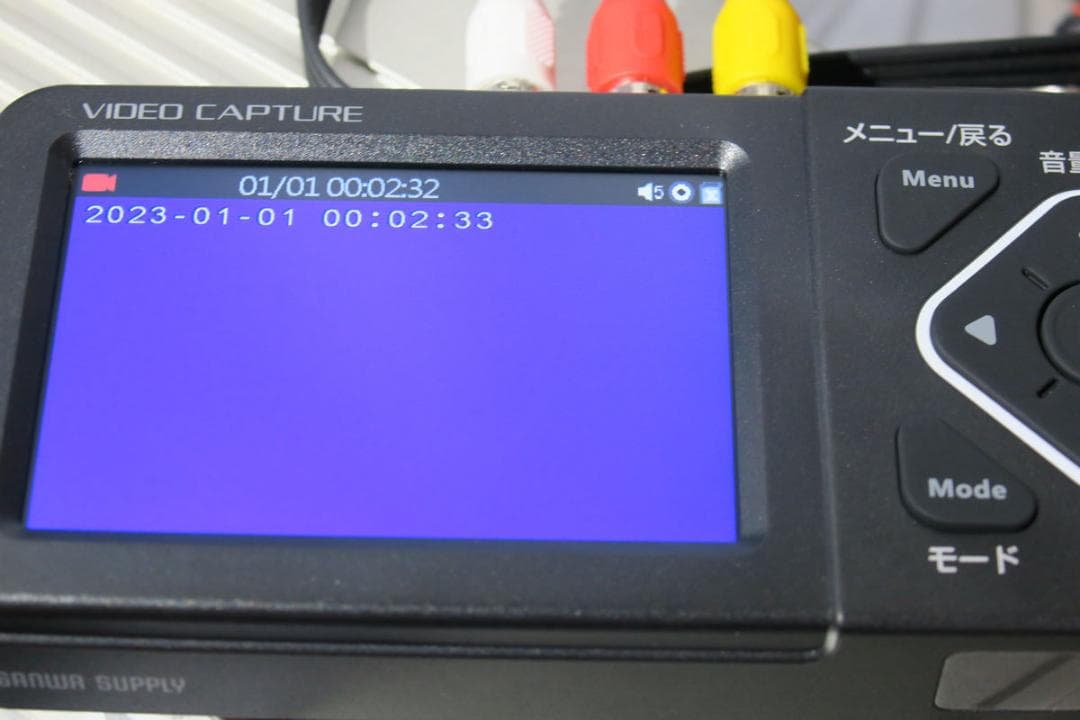 サンワダイレクト 400-MEDI029 ビデオキャプチャー 美品