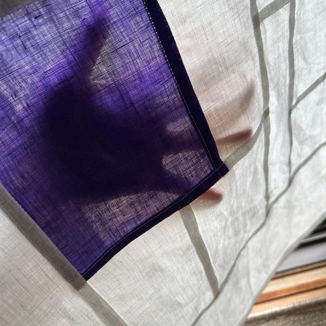 「キキョウ」麻ポジャギ