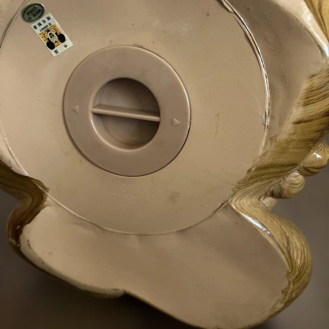 木目調ミッキーマウス 貯金箱　35㌢