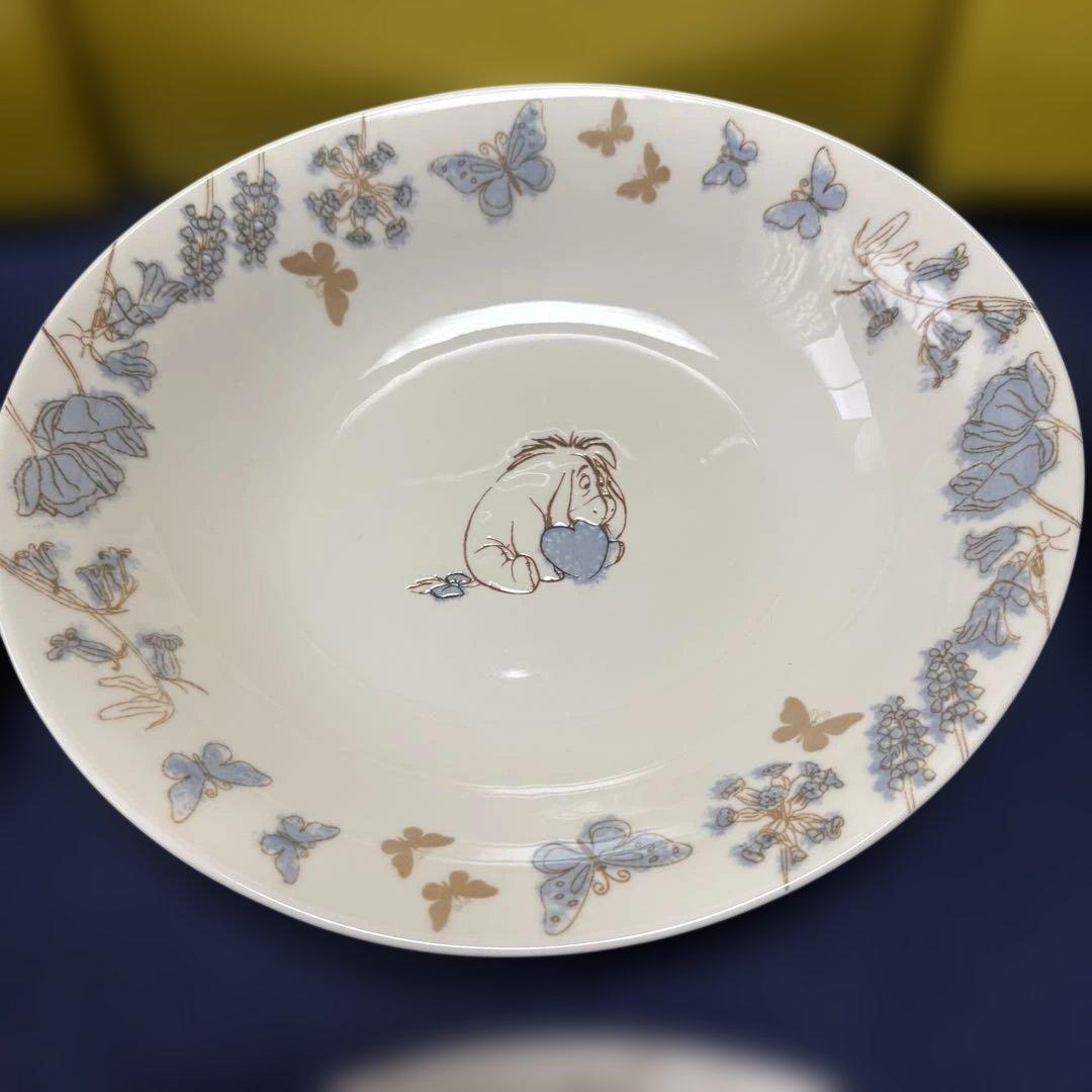 【新品未使用】プーさん　マグカップ4個セット&パスタカレー皿 6枚セット