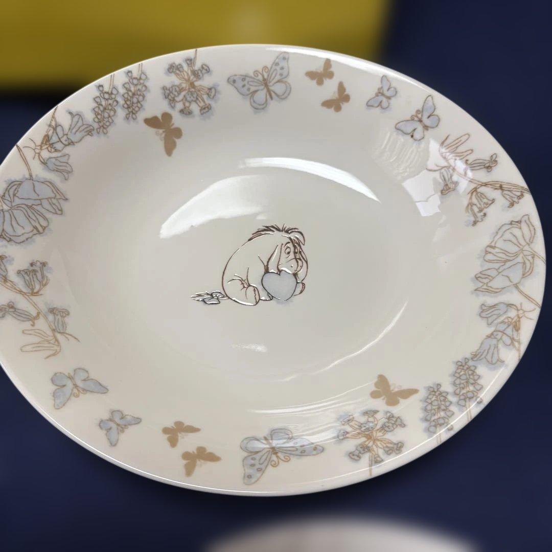 【新品未使用】プーさん　マグカップ4個セット&パスタカレー皿 6枚セット