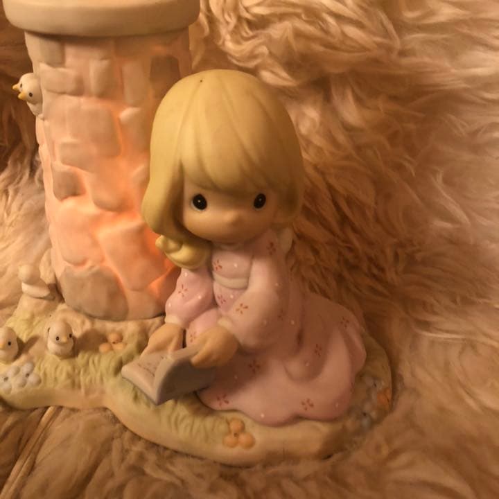 置物 90s  Precious Moments Light fixture