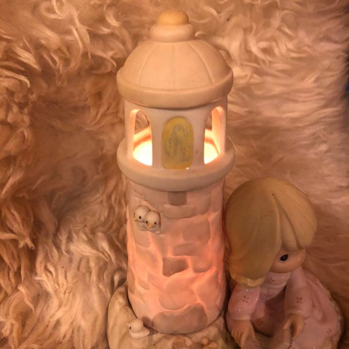 置物 90s  Precious Moments Light fixture
