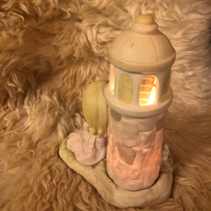 置物 90s  Precious Moments Light fixture