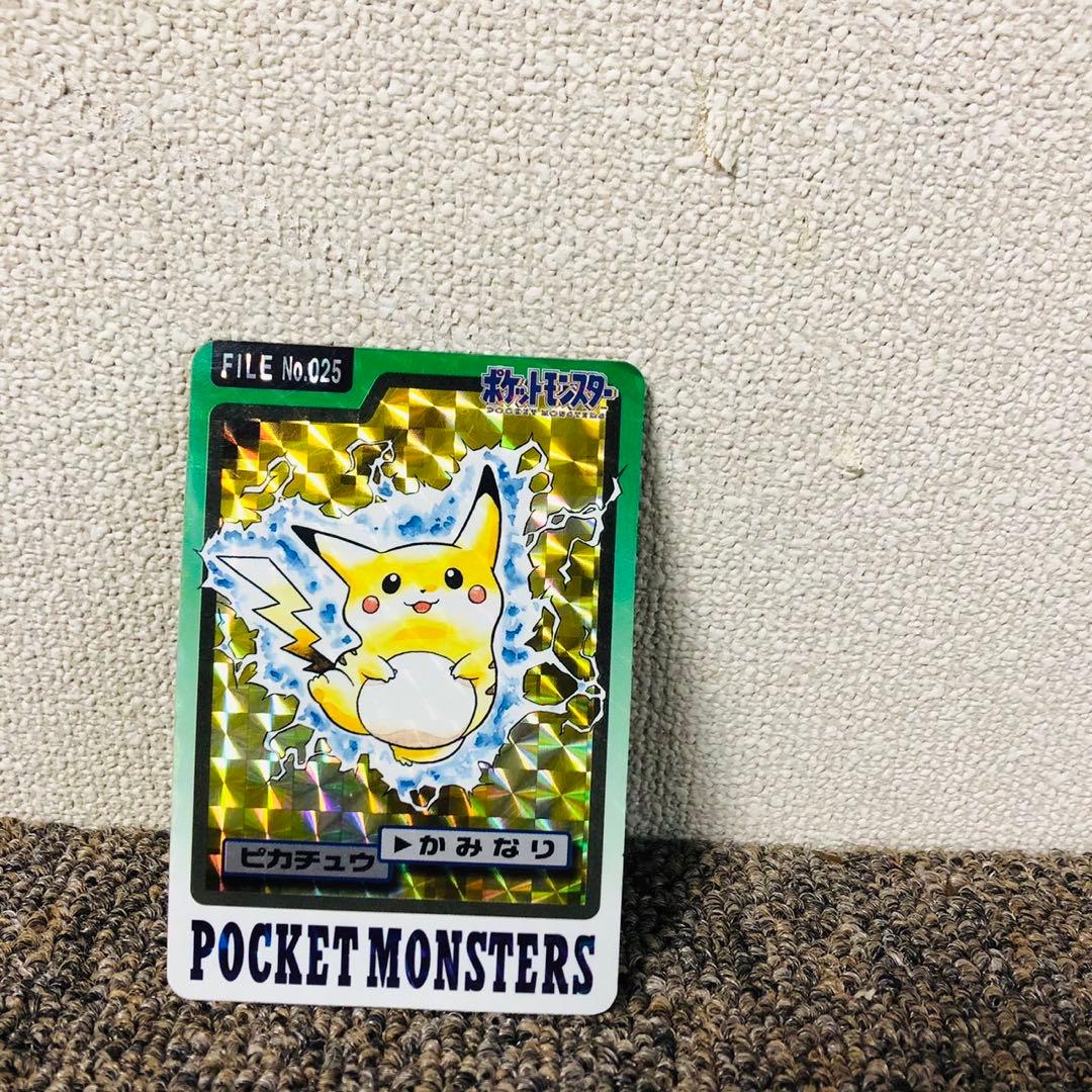 G42希少品✨ポケモン ピカチュウ カードダス No.025 かみなり