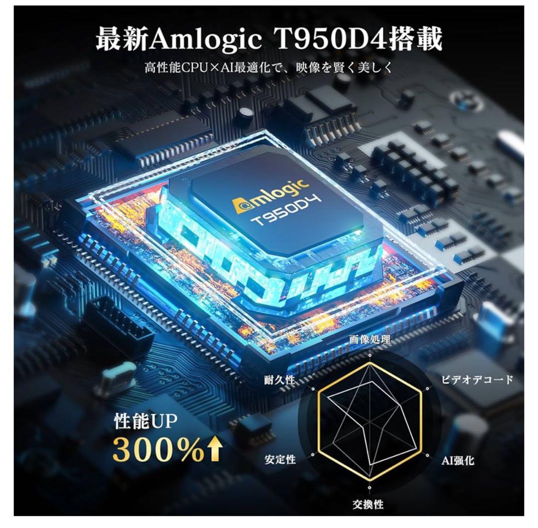 【Netflix公式認証 Prime Video・搭載】ホームプロジェクター