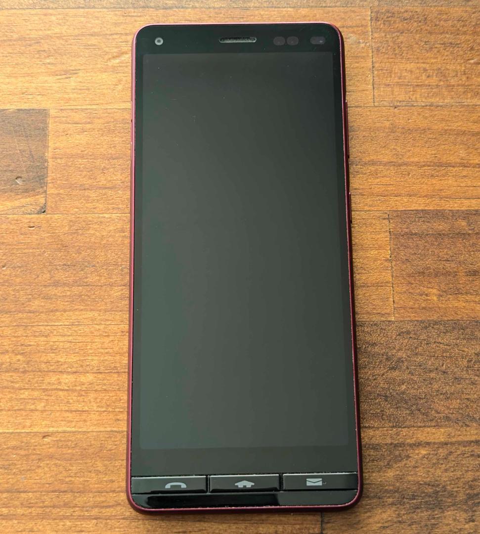 BASIO4 KYV47 au 本体 ベイシオ4 SIMフリー スマホ 美品