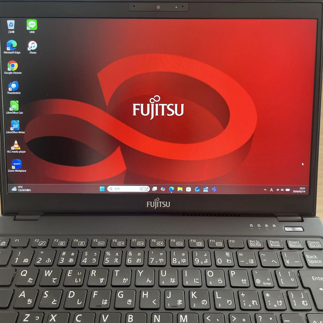 富士通 LIFEBOOK i5 第10世代 メモリ8B SSD256GB 軽量