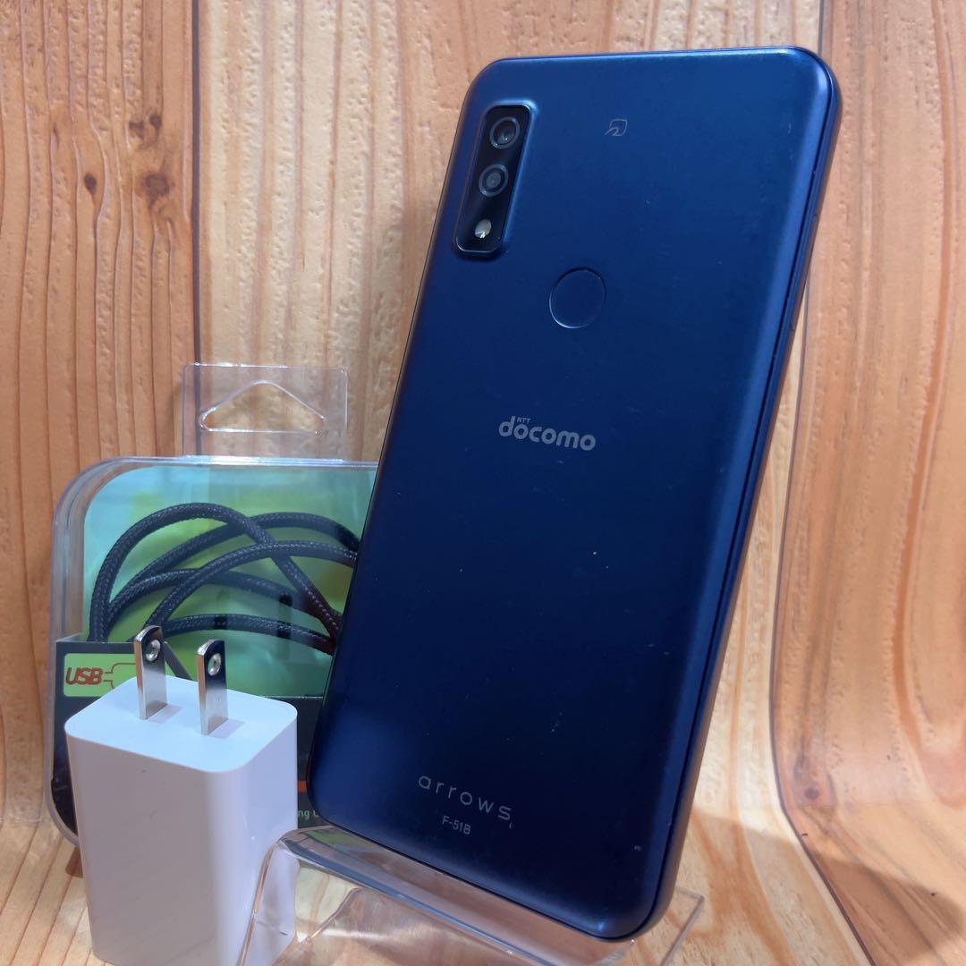 SIMフリー 本体 arrows We F-51B 64GB 507G ネイビー