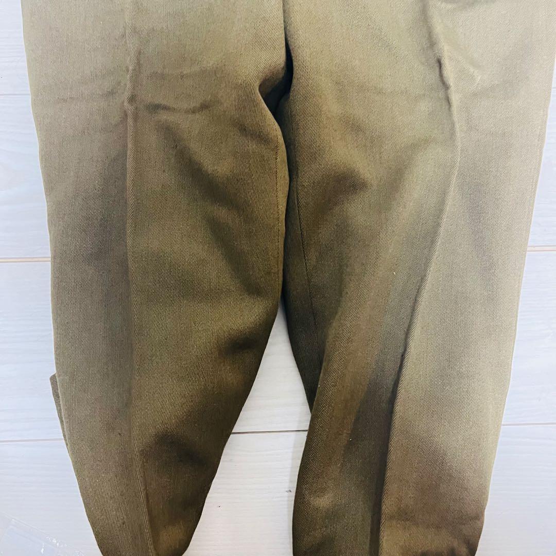 旧日本帝国陸軍 軍服上下 軍医中尉襟章