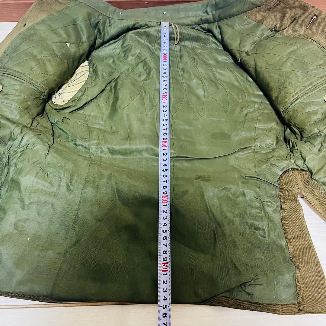 旧日本帝国陸軍 軍服上下 軍医中尉襟章