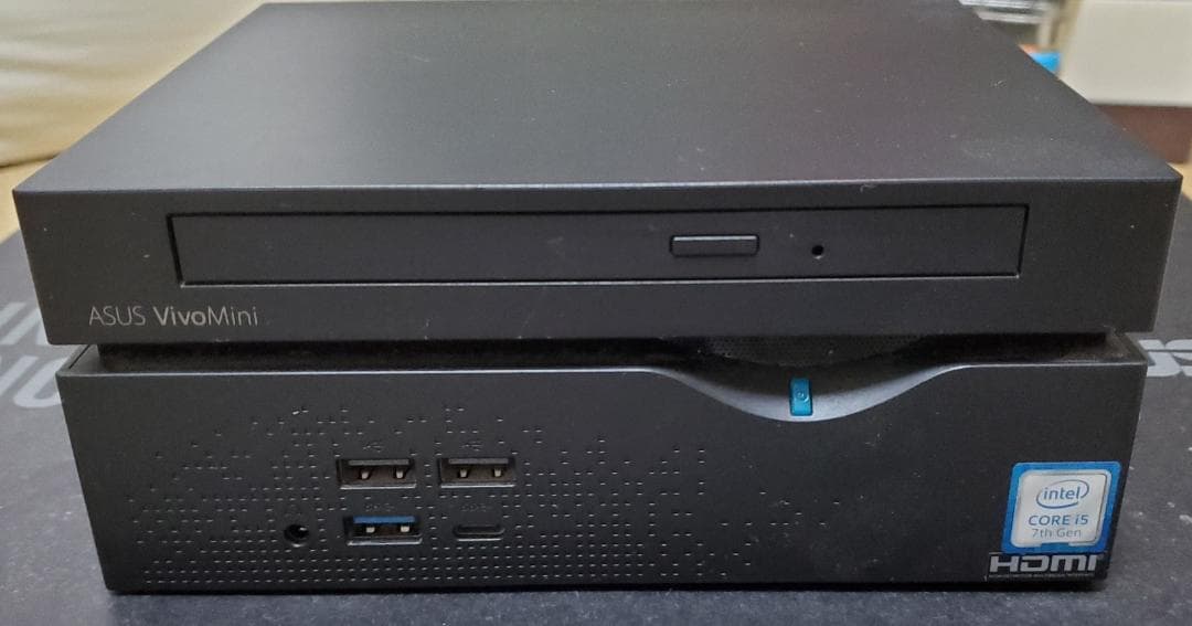 ミニPC ASUS VivoMini VC66 (Core i5 7400)