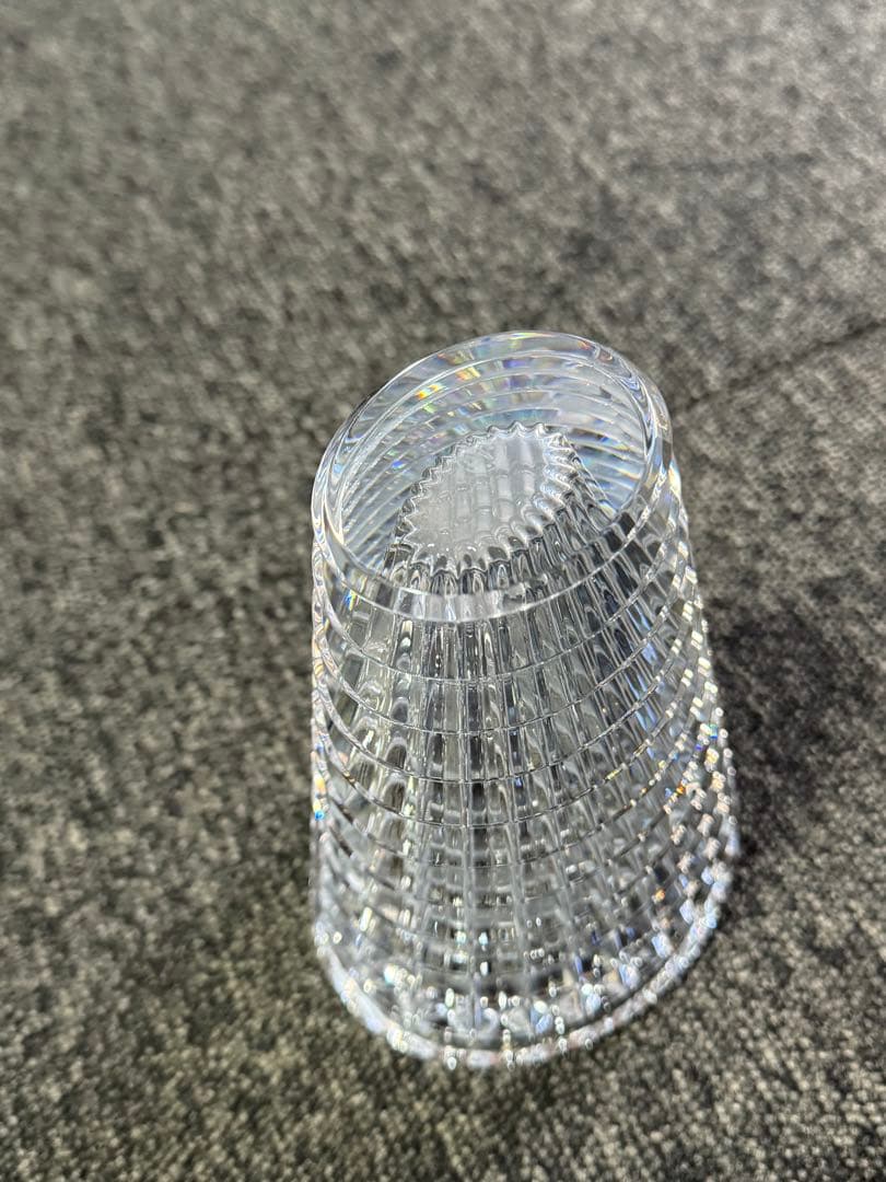 【極美品】 バカラ フラワーベース S 花瓶 クリスタルガラス 国内正規品