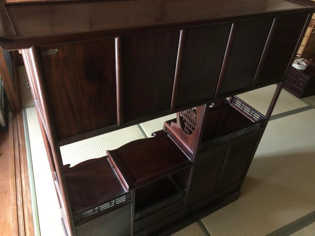 アンティーク家具・工芸家具（飾り棚）