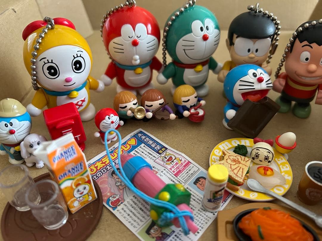 ドラえもん キーホルダー　フィギュア　ミニチュア　まとめて