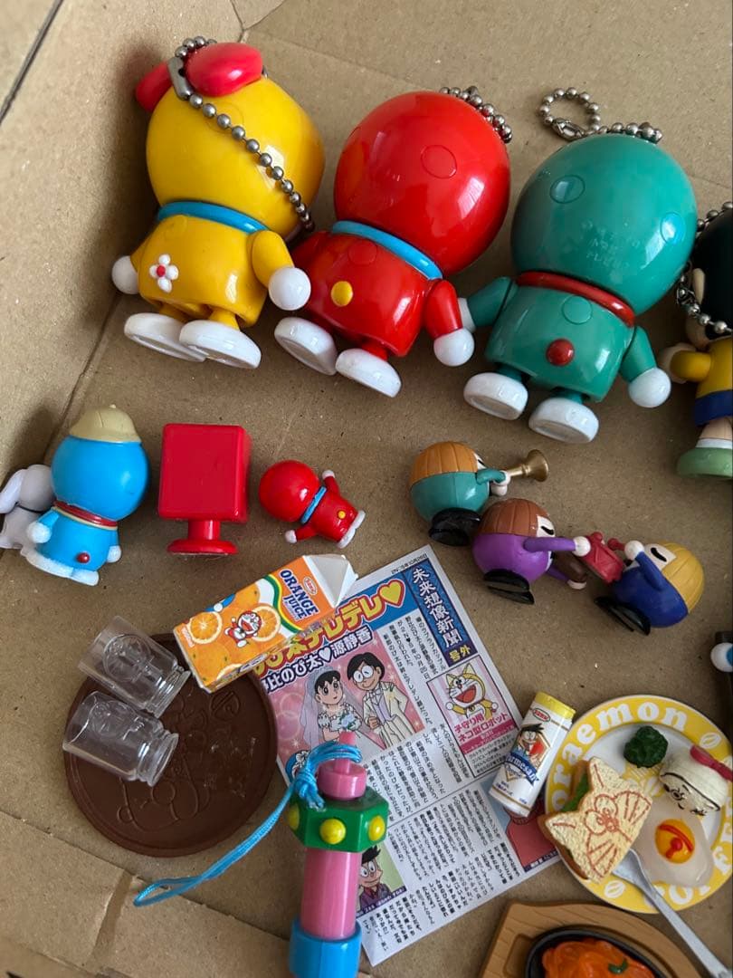 ドラえもん キーホルダー　フィギュア　ミニチュア　まとめて