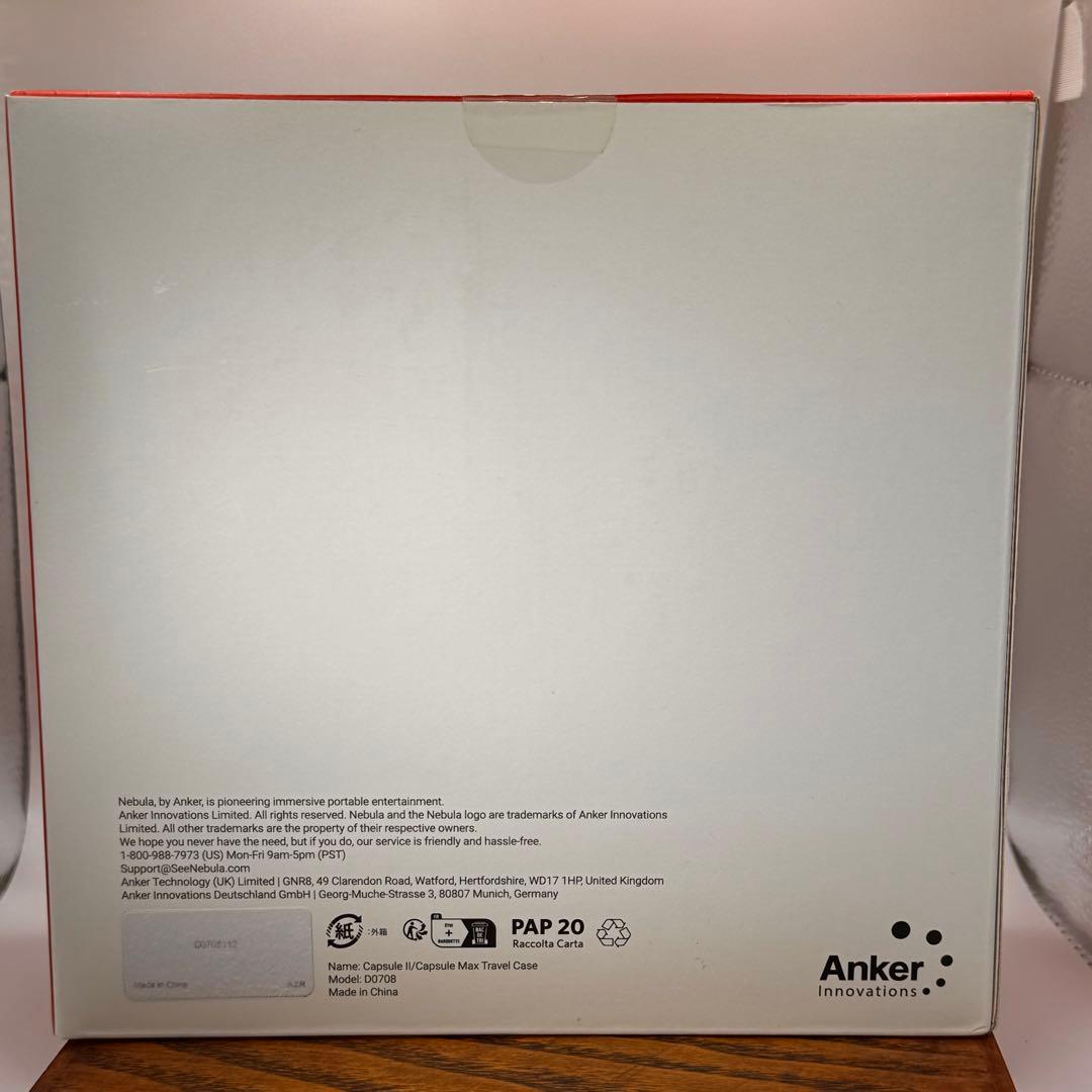 「Case お付け」NEBULA Capsule II TVプロジェクター。