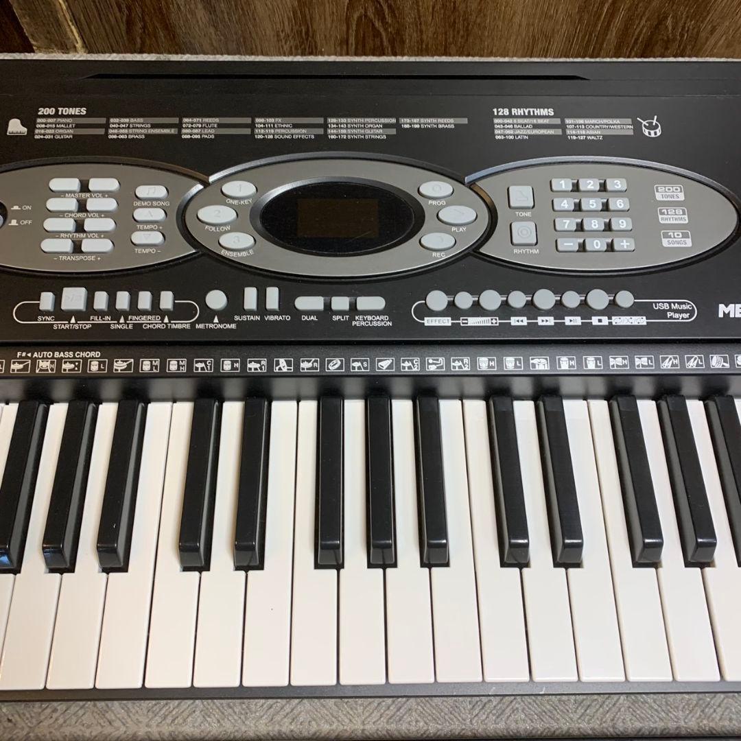 H029\" Alesis Melody61 電子キーボード スタンド 椅子付