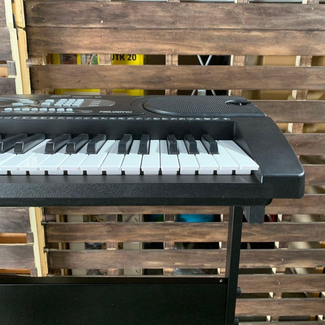 H029\" Alesis Melody61 電子キーボード スタンド 椅子付